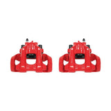 Power Stop 11-17 Dodge Durango Rear Red Calipers w/Brackets - Pair - S5300