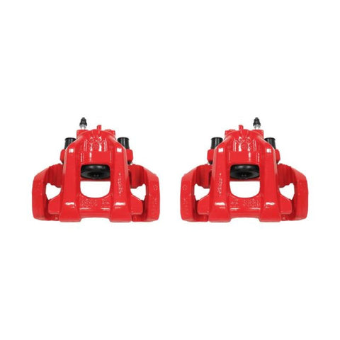 Power Stop 11-17 Dodge Durango Rear Red Calipers w/Brackets - Pair - S5300