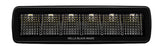 Hella Universal Black Magic 6 L.E.D. Mini Light Bar - Flood Beam - 358176201