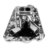 Edelbrock RPM Air-Gap Small Block Ford 351W Intake Manifold - Chrome Plasma Finish - 7581-CP