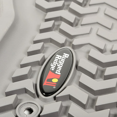 Rugged Ridge Floor Liner Front Gray 2015-2020 Ford F-150 / Raptor / Extended / Super Crew Cab - 84902.33