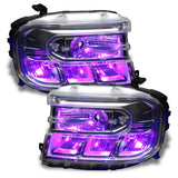 Oracle 2022 Ford Maverick RGB Headlight Demon Eye Kit - ColorSHIFT w/2.0 Controller - 1469-333