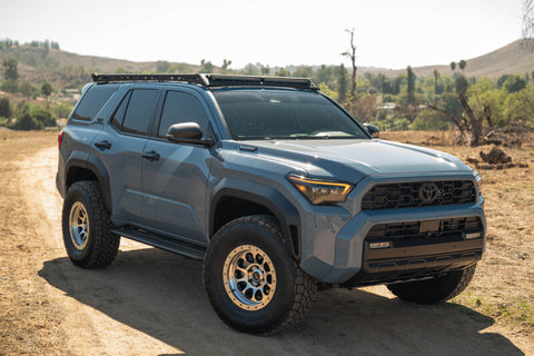 DV8 Offroad 25-26 Toyota 4Runner Roof Rack Light Cutout Fairing (Use w/ PN RRTF3-02) - RRTF3-02L