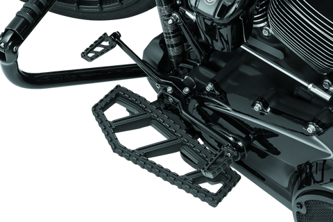 Kuryakyn Riot Floorboards Satin Black - 3595