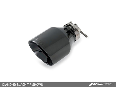 AWE Tuning VW MK7 Golf SportWagen Track Edition Exhaust w/Diamond Black Tips (90mm) - 3020-23020