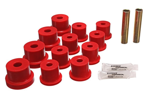 Energy Suspension Nova Mono Leaf Spring Bushings - Red - 3.2122R