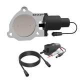 QTP 3.5in Bolt-On QTEC Electric Cutout Valve - Single - QTEC35