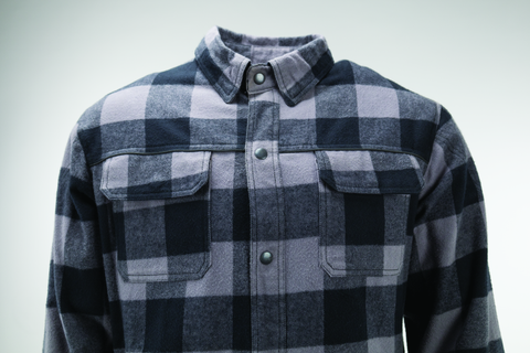 River Road Vise Flannel Moto Shirt - Large - 094523
