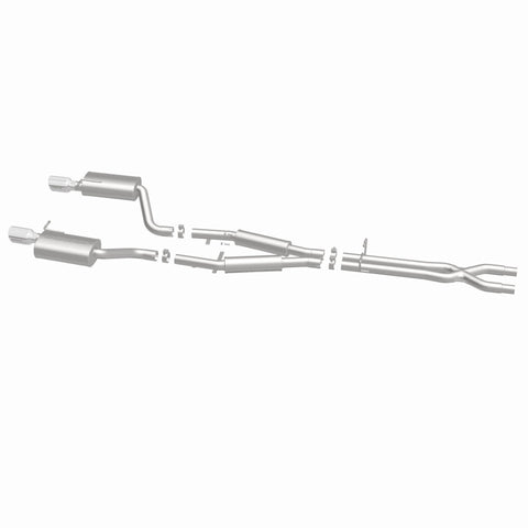 MagnaFlow 05-07 Audi A4 Quattro V6 3.2L SS Cat-Back Dual Split Rear Exit 2 Tips Perf Exhaust Sys - 15326