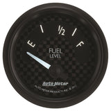 Autometer GT Series 52mm Short Sweep Electronic 73-10 ohms Fuel Level (For most Ford and Chrysler) - 8015