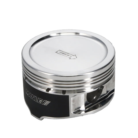 Manley 13-14 Ford Mustang Shelby GT500 5.8L 3.681in Bore 1.22in CD Coated Pistons - Set of 8 - 594600C-8