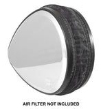 K&N Air Filter Wrap Black Oval for Harley Davidson 91-97 Sportster/Glide/Softail/Fat Boy/Low Rider - RK-3902PK
