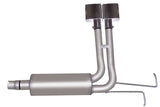 Gibson 94-96 Dodge Ram 1500 Base 3.9L 2.5in Cat-Back Super Truck Exhaust - Stainless - 66510