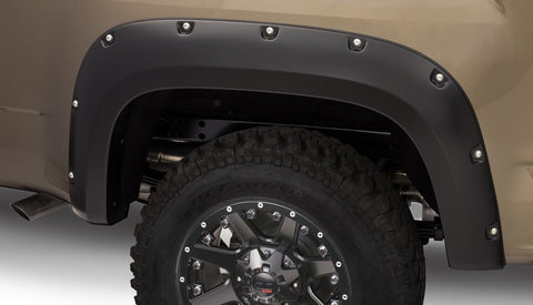 Bushwacker 15-18 GMC Canyon Pocket Style Flares 2pc 5ft Bed - Black - 40142-02