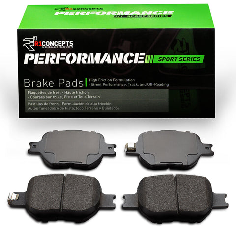 R1 00-10 Toyota Celica Front Performance Sport Brake Pads - 2115-0817-00