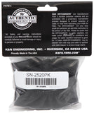 K&N Snowcharger Air FIlter Wrap Round Tapered Black - 3.75in Base ID x 3in Top ID x 5in H - SN-2520PK