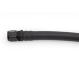 Russell Performance -8 AN Twist-Lok Hose (Black) (Pre-Packaged 3 Foot Roll) - 634383