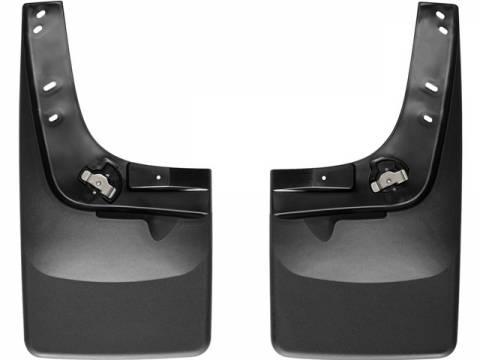 WeatherTech 13-16 GMC Acadia Denali No Drill Mudflaps - Black - 110046