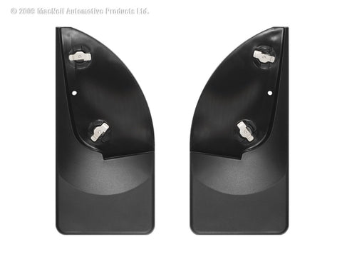 WeatherTech 99-07 Ford F-Series Super Duty No Drill Mudflaps - Black - 120001