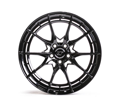 VR Forged D03-R Wheel Gloss Black 19x10.5 +22mm 5x114.3 - VR-D03R-19105-22-51143-GBLK