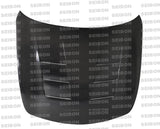 Seibon 08-09 Infiniti G37 4-door TS-Style Carbon Fiber Hood - HD0809INFG374D-TS