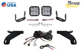 Diode Dynamics 21-22 Ford F-150 SS5 Bumper LED Pod Light Kit - Pro White Combo - DD7330