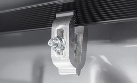 Access Literider 08-09 Titan King Cab 8ft 2in Bed (Clamps On w/ or w/o Utili-Track) Roll-Up Cover - 33209