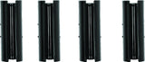 S&S Cycle 99-17 BT 2.500in Pushrod Cover Keeper Set - Gloss Black - 930-0142