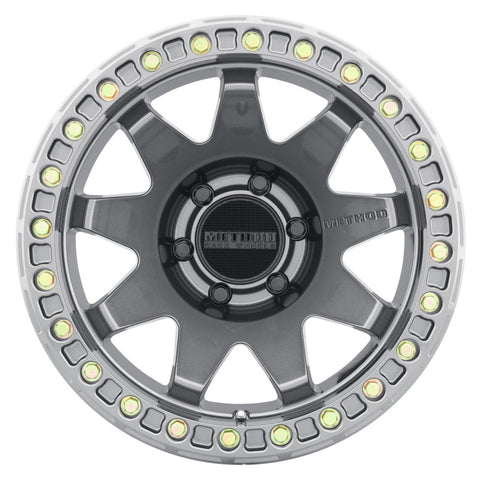 Method MR108 17x9 -44mm Offset 6x5.5 106.25mm CB Gloss Titanium w/BH-H24125-38 Wheel - MR10879060844B