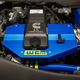 Wehrli 13-23 Dodge Cummins 6.7L Fabricated Aluminum Engine Cover - WCFab Red - WCF100730-RED