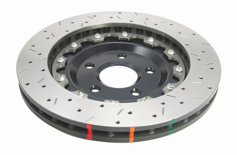 DBA 05-12 Corvette C6 w/Z06 pkg Front Drilled & Slotted 5000 Series 2 Pc Rotor w/ Black Ha - DBA52992BLKXS