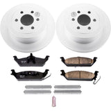 Power Stop 03-04 Dodge Dakota Rear Z17 Evolution Geomet Coated Brake Kit - CRK2192
