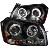 ANZO 2005-2007 Dodge Magnum Projector Headlights Black - 121220