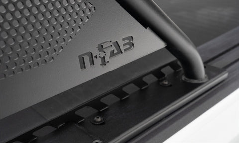 N-Fab ARC Sports Bar 20-22 Jeep Gladiator - Textured Black(Roll-N-Lock Cover Fitment Only) - J19BR-RLT