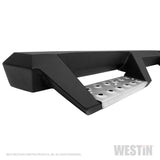 Westin 07-18 Jeep Wrangler JKU 4dr. HDX Stainless Drop Nerf Step Bars - Tex. Blk - 56-132952