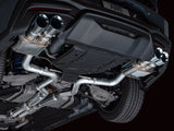 AWE 2024 Ford Mustang GT Fastback S650 RWD SwitchPath Cat-Back Exhaust w/ Quad Chrome Silver Tips - 3025-42650