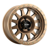 Method MR304 Double Standard 17x8.5 0mm Offset 5x5.5 108mm CB Method Bronze Wheel - MR30478555900