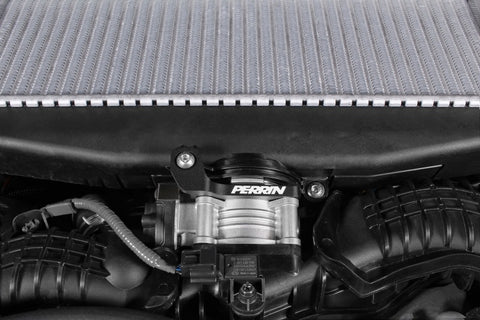 PERRIN 2022+ Subaru WRX/19-23 Ascent/Legacy/Outback Top Mount Intercooler Bracket - Black - PSP-ITR-331BK