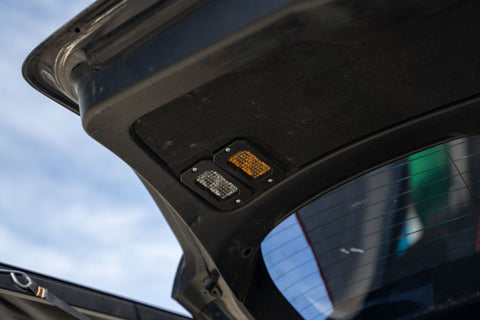 Diode Dynamics Stage Series 2in LED Pod Pro - Yellow Combo Flush ABL (Pair) - DD6735P