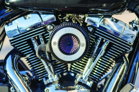 S&S Cycle 08-16 Touring/16-17 Softail Stealth Air Stinger Kit w/ S&S Ring - 170-0715A
