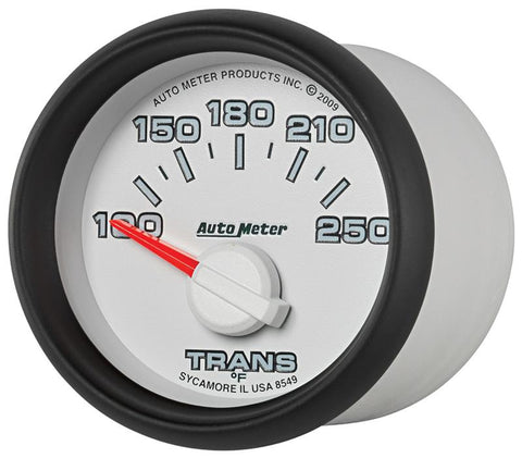 Autometer Factory Match 52mm Short Sweep Electronic 100-250 Deg F Transmission Temperature Gauge - 8549