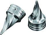 Kuryakyn Twisted Axle Caps Chrome - 1219