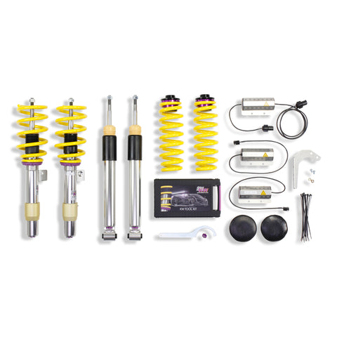 KW Coilover Kit V3 06-13 BMW M3 (E90/E92) Coupe/Sedan w/ EDC (Incl EDC Disable Bundle) - 35220083