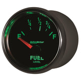 AutoMeter Gauge Fuel Level 2-1/16in. 73 Ohm(e) to 10 Ohm(f) Elec Gs - 3815