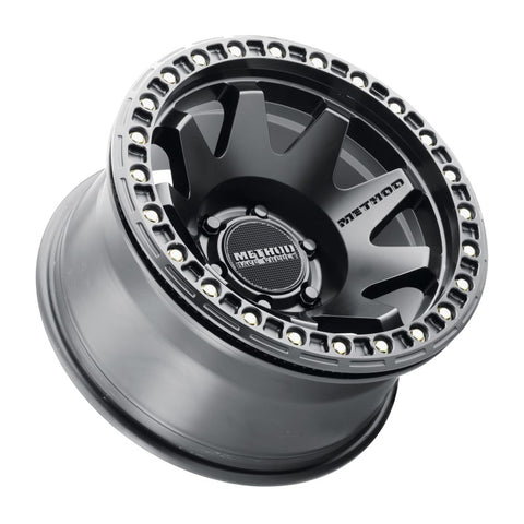 Method MR108 17x9 -44mm Offset 6x5.5 106.25mm CB Matte Black w/BH-H24125-38 Wheel - MR10879060544B