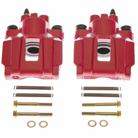 Power Stop 04-08 Chrysler Pacifica Rear Red Calipers - Pair - S4914