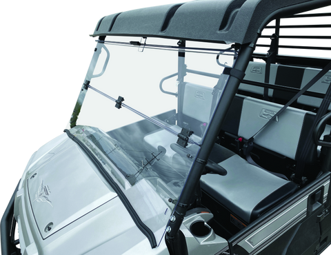 QuadBoss 16-22 Kawasaki KAF820 Mule Pro-DX Windbreak Folding Windshield - 375787