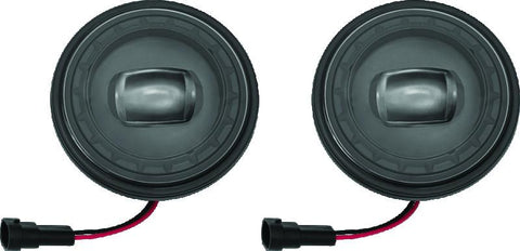 Kuryakyn Orbit 4-1/2in Passing Lamps Black - 2474