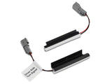 Raxiom 15-17 Ford Mustang GT Axial Series Hood Mount LED Turn Signal Kit- Red - 390344