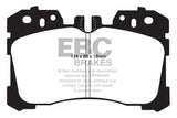 EBC 07+ Lexus LS460 4.6 Greenstuff Front Brake Pads - DP21811